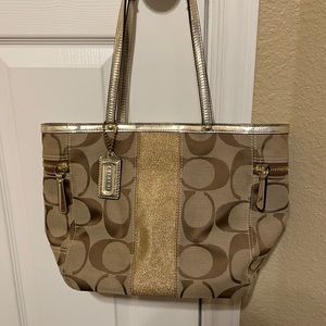 Gold Coach Purse